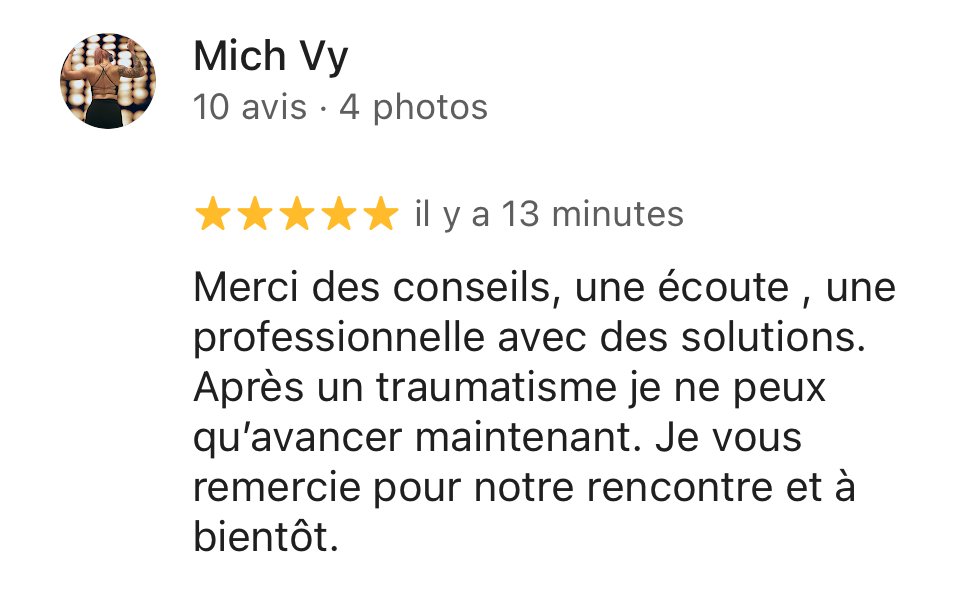 Vos retours