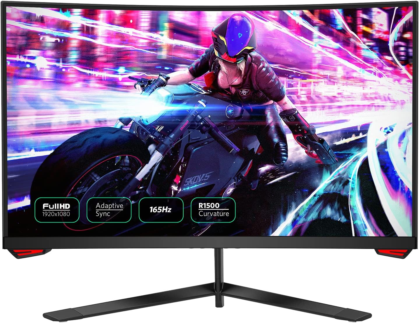 Monitor TEWELL165Hz Curved