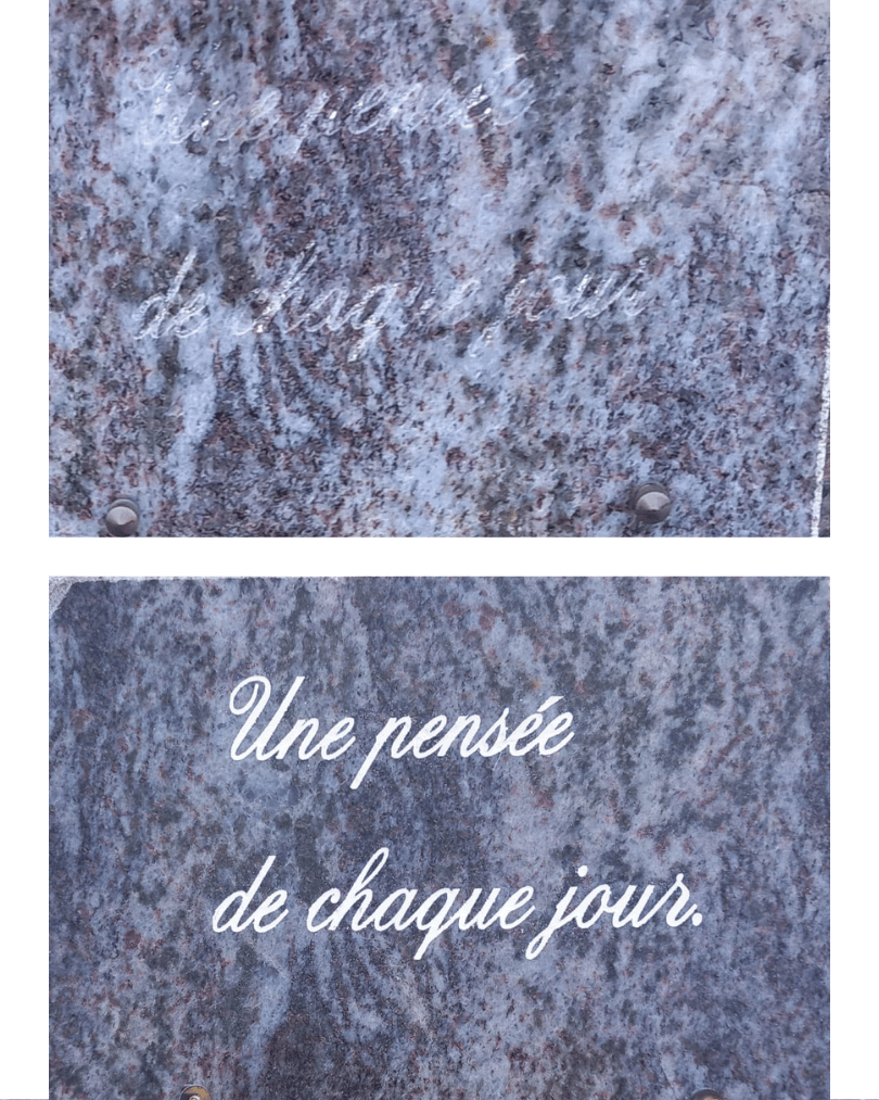 Rechampissage à la peinture
