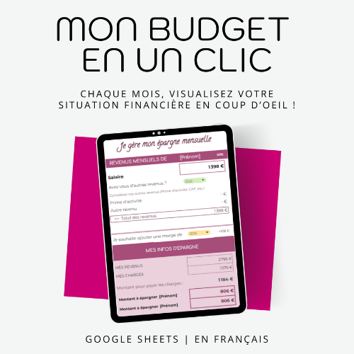 Planner : "Mon Budget en Un Clic"