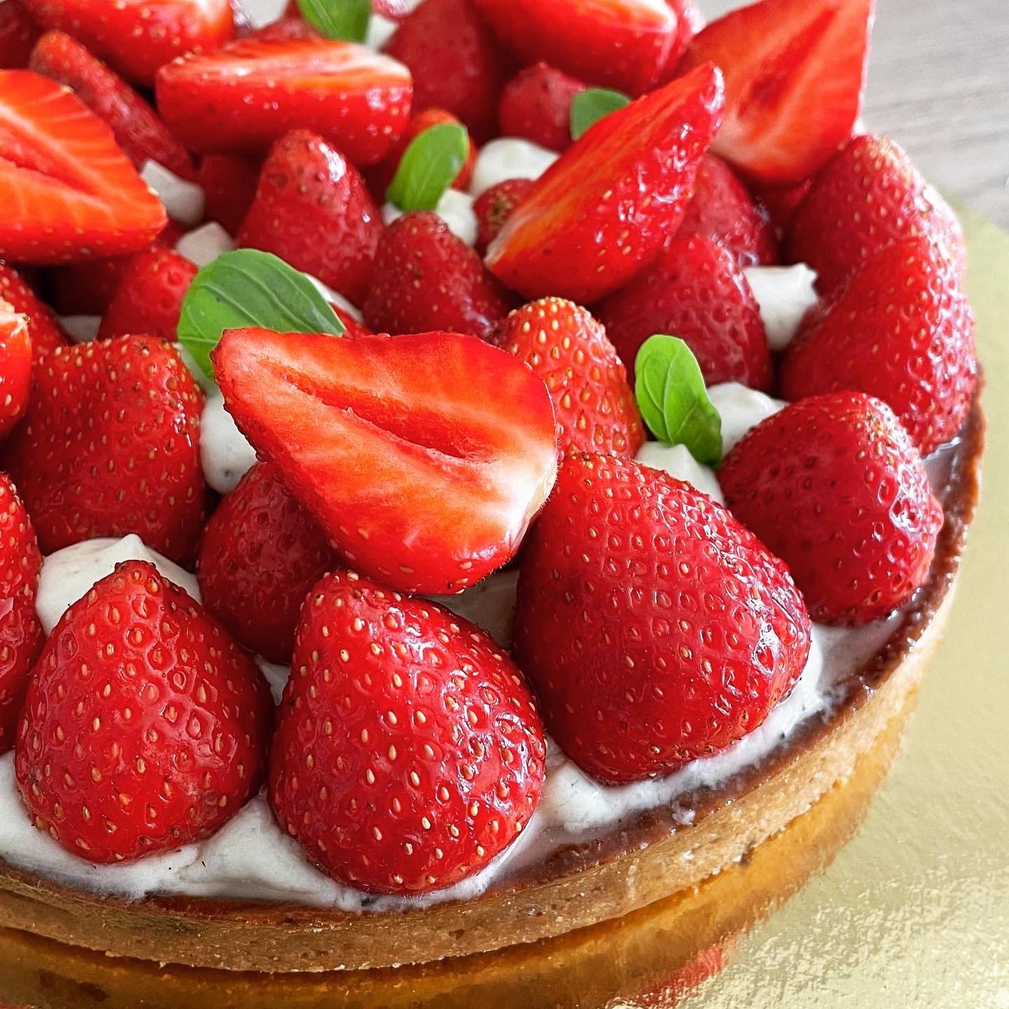 Tarte aux fraises