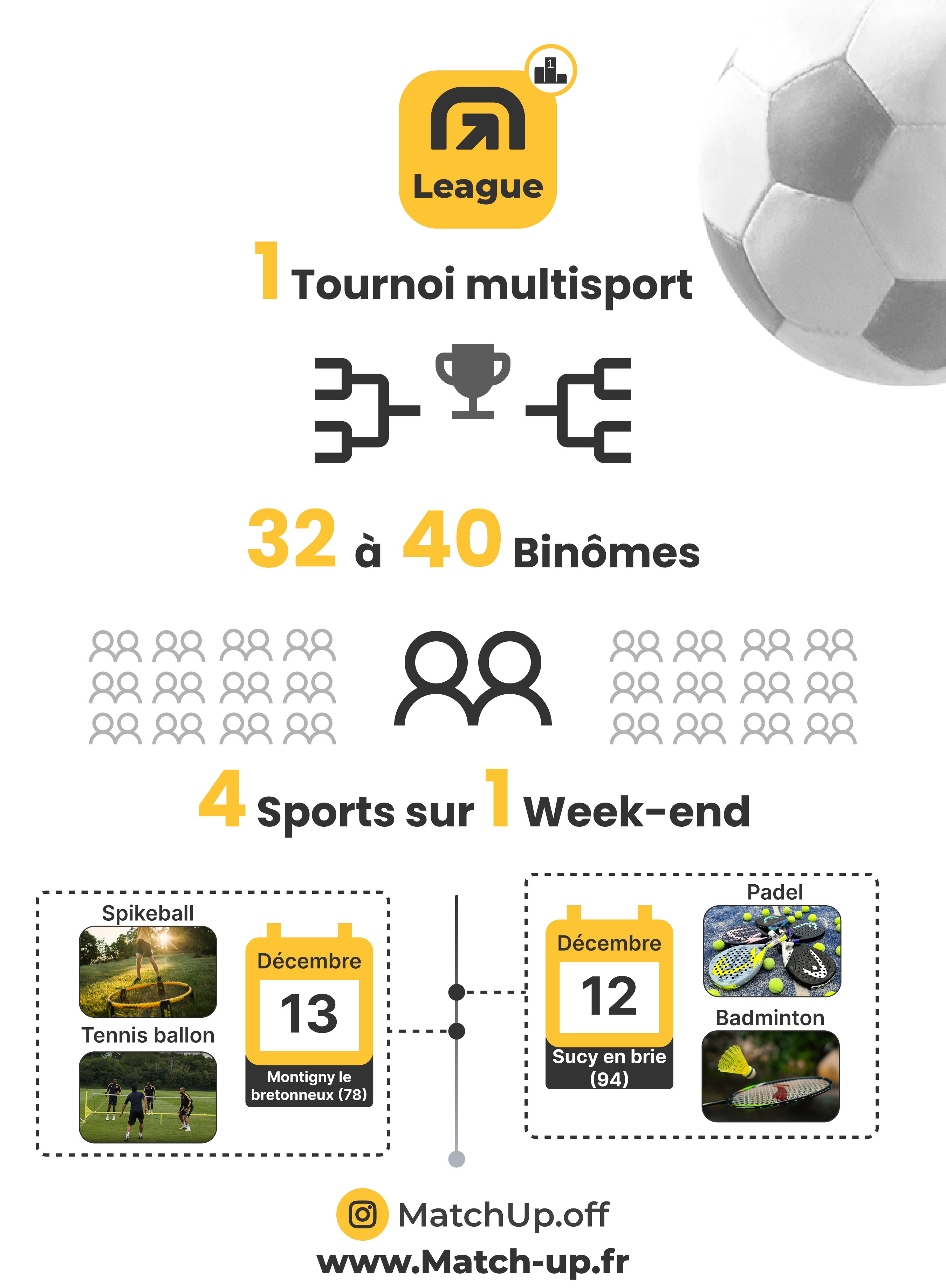 League Binome - Décembre 2026