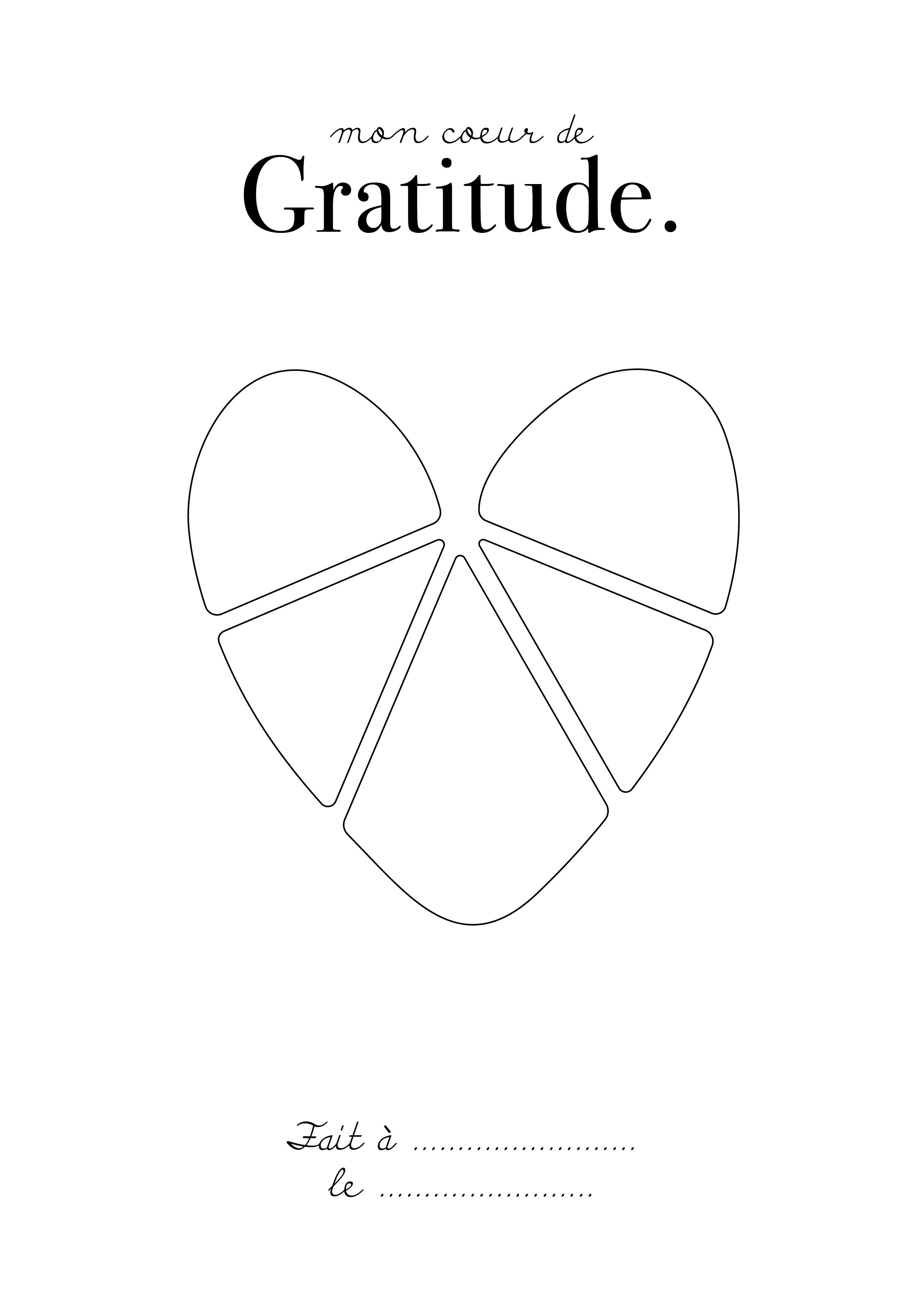 "mon coeur de gratitude"
